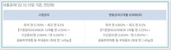 정부지원 긴급생계자금대출 새희망홀씨 - NH농협은행, 기업은행